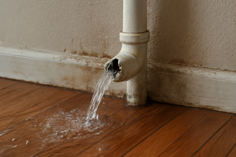 Broken Pipe Water Removal